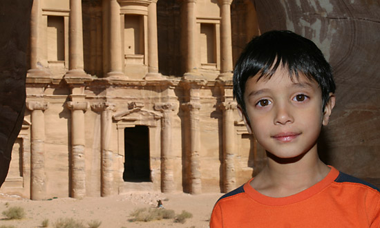 arun_221105.jpg - The Monastery - Petra - Jordan - November 2005